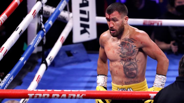 Vasiliy Lomachenko viene de perder en su último combate ante Teófimo López